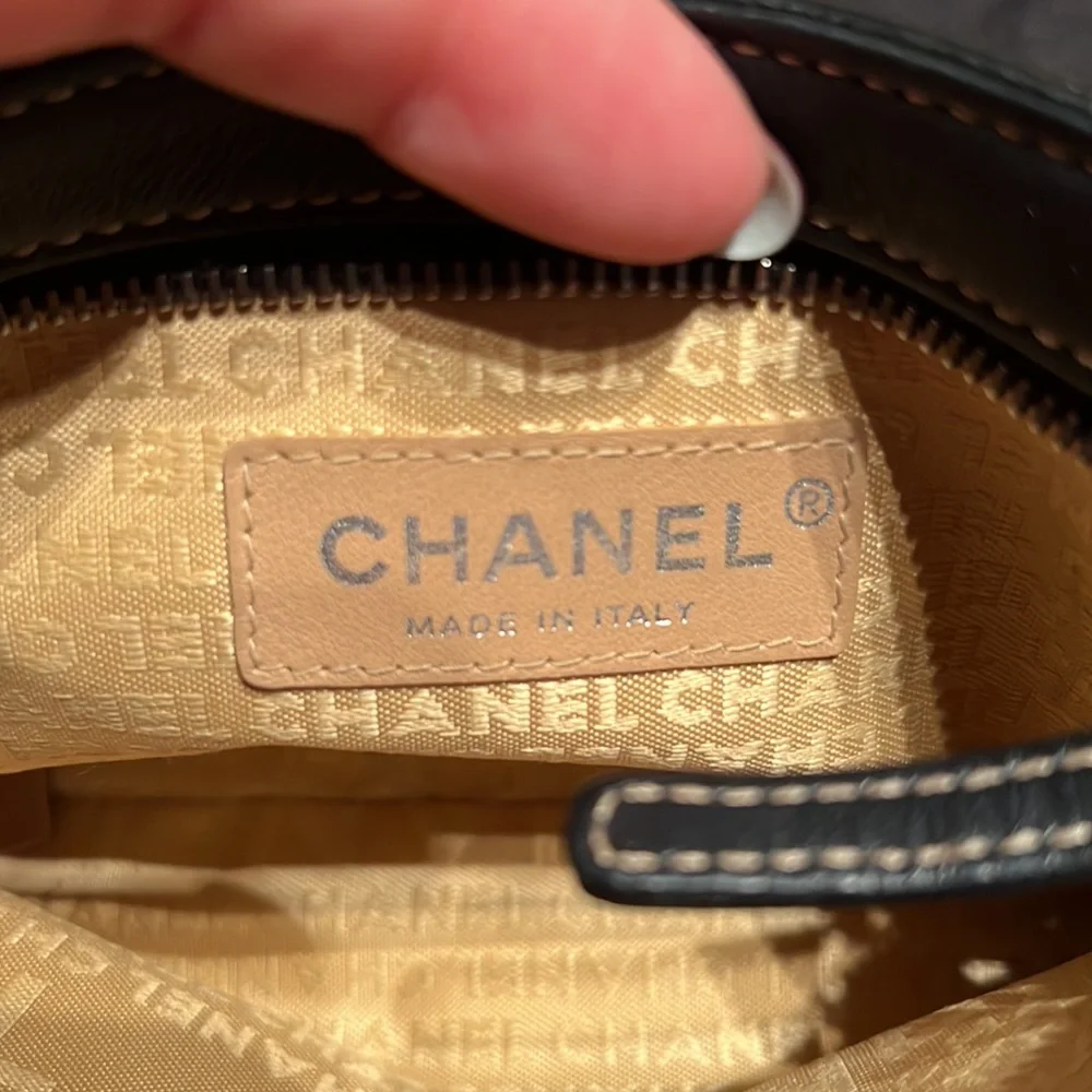 CHANEL Wild Stitch Mini Bag | Black Lambskin | 2004–2005 | Authentic